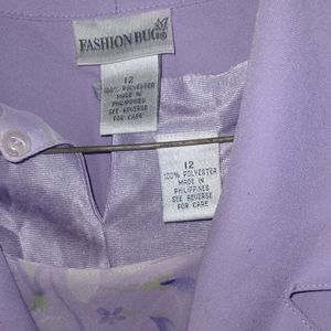 Ladies two piece dress Sz 12